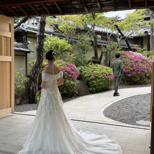 ドレス|723065さんのTHE GARDEN PLACE SOSHUEN（ザ・ガーデン・プレイス 蘇州園）の写真(2433881)