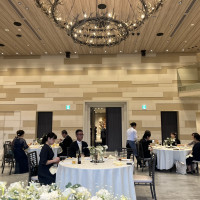 新郎新婦側から撮った披露宴会場