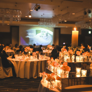 エンドロール　予算に余裕あればぜひおすすめしたい演出|723163さんの名古屋マリオットアソシアホテルの写真(2498560)