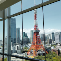 披露宴会場からみた景色