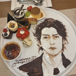 嵐が好きと話していたらサプライズでチョコで描いてくれました！