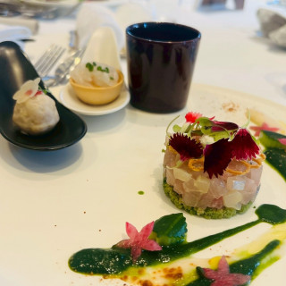 お料理は目でも楽しめるものでした♪