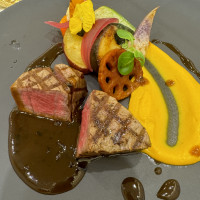 かぼちゃのソースも美味しかったです。