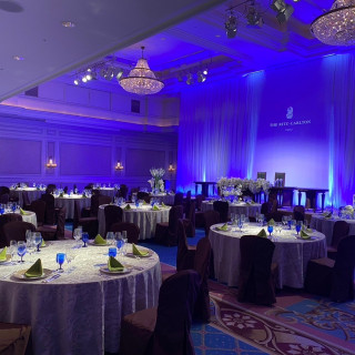 実際の披露宴会場