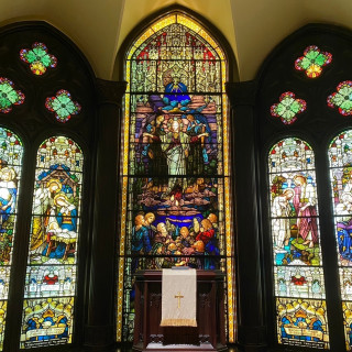 ステンドグラス正面