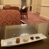 来館時にいただいたお菓子(毎回出してくれます)