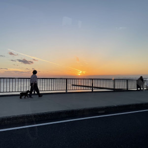 式場裏はすぐ海|723326さんのTHE SURF OCEAN TERRACE（ザ・サーフ オーシャンテラス）の写真(2275660)