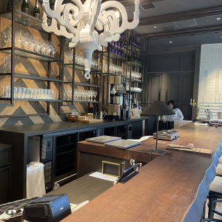オシャレなバーカウンター