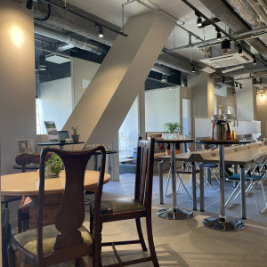 午前中に挙式する場合はテレビ塔のカフェが親族控室になるそうで|723440さんのTHE TOWER HOTEL NAGOYA(ザタワーホテルナゴヤ)の写真(2533047)