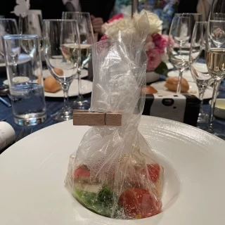 魚と野菜の包み焼き