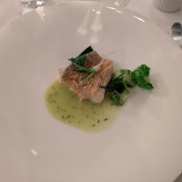 一番上のコース
お魚　鱗焼き