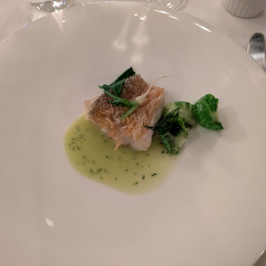 一番上のコース
お魚　鱗焼き|723871さんのアルテリーベ横浜本店の写真(2444969)