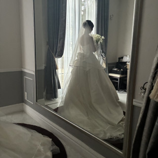 控え室でのオフショット