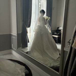 控え室でのオフショット|724052さんのアーカンジェル迎賓館（宇都宮）/テイクアンドギヴ・ニーズウェディングの写真(2604880)