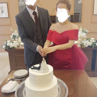 ケーキ入刀