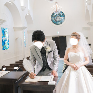 結婚証明書|724060さんのルシェルアンジュ水戸 ウエディングシャトーの写真(2295635)