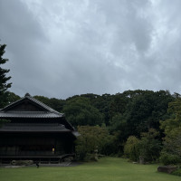 披露宴会場から見える庭園