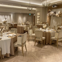 55名想定の披露宴会場の座席配置