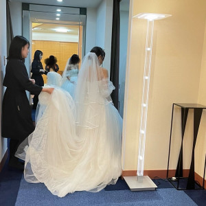 ドレス試着|724240さんの防府グランドホテル/FIVESTAR WEDDINGの写真(2283330)