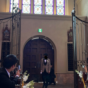 入り口|724276さんのノートルダム宇部/FIVESTAR WEDDINGの写真(2282463)