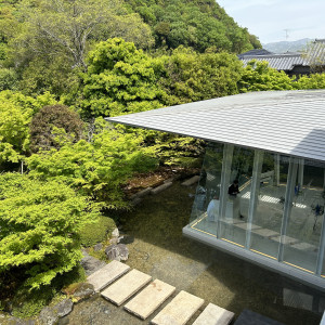 チャペルと日本庭園|724277さんの京都 北山モノリス（KYOTO KITAYAMA MONOLITH）の写真(2282536)