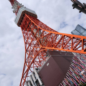 目の前の東京タワー|724338さんのThe Place of Tokyo（ザ プレイス オブ トウキョウ）の写真(2432309)