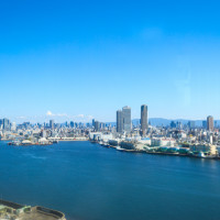 披露宴会場からの景色