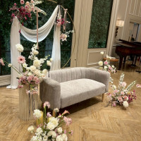 お花は自分の好きなお花を詰め込めて良かった！