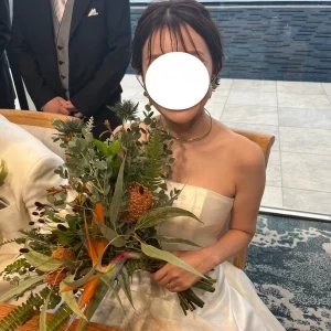 ブーケやドレスも全部素敵でした！|724450さんのアマンダンカルムの写真(2289420)