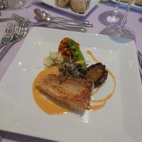 魚もパリパリに焼けていてほんとおいしかった。