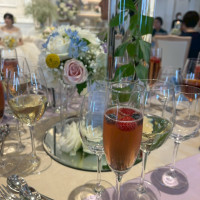 乾杯ドリンクにベリーを入れる事が出来てよかった。