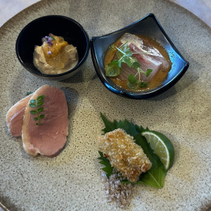 前菜|724545さんのTHE LUIGANS Spa & Resort(ザ・ルイガンズ.スパ&リゾート)の写真(2553043)