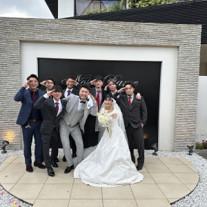 挙式会場前|724551さんのノートルダム宇部/FIVESTAR WEDDINGの写真(2283764)