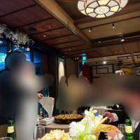 披露宴会場ちらし寿司入刀