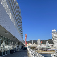 披露宴会場　海王のテラスからの景色