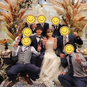 お任せでしてもらったけど私好みの装花にしてもらえました！|724768さんのベルフォーレ松山の写真(2285996)