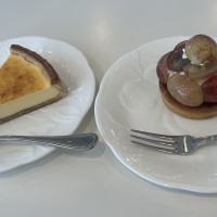 ケーキを出していただきました