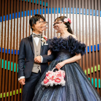 披露宴後の撮影タイム