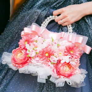 カラードレスのブーケ(手作り)|724797さんのホテルメトロポリタン 〈JR東日本ホテルズ〉の写真(2566620)