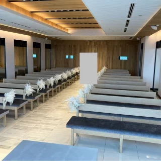 チャペル（新郎新婦目線）