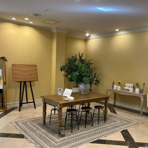 受付横、ウェルカムスペース|724984さんのル・シャン・ド・ククの写真(2583191)