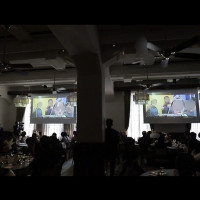 3Fリビングルームモニター、映像関連は自作、持ち込み無料