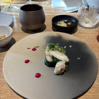 メインの魚料理