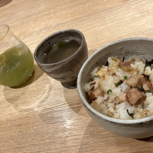 釜飯、出汁、クラフトコーラ|725046さんのIWAI OMOTESANDO(イワイ オモテサンドウ)の写真(2287628)