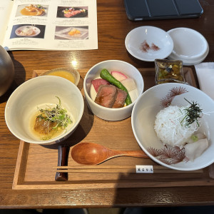 試食の料理。お肉が絶品。|725075さんの萬屋本店 - KAMAKURA HASE est1806 -の写真(2287696)