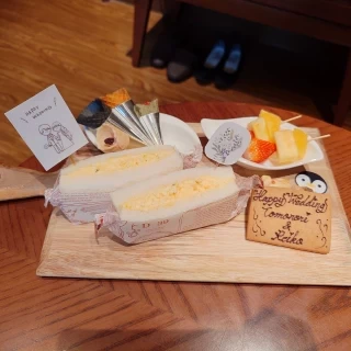 提供された軽食