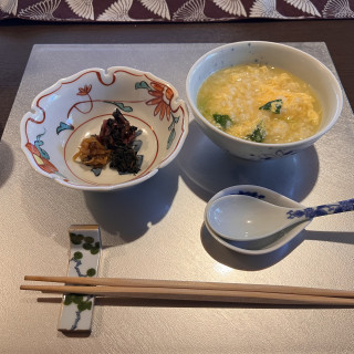 有名な水炊き雑炊