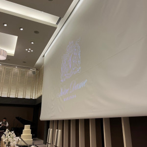 プロジェクター|725508さんのノートルダムマリノア/FIVESTAR WEDDING	の写真(2290853)