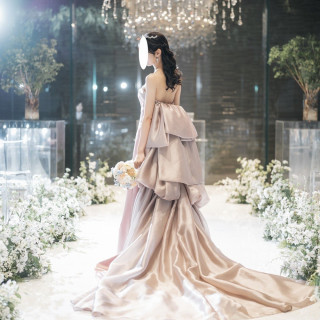 式後の撮影の際のチャペル雰囲気