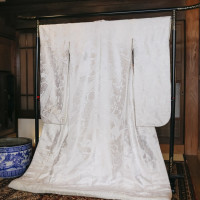 新婦が来た白無垢